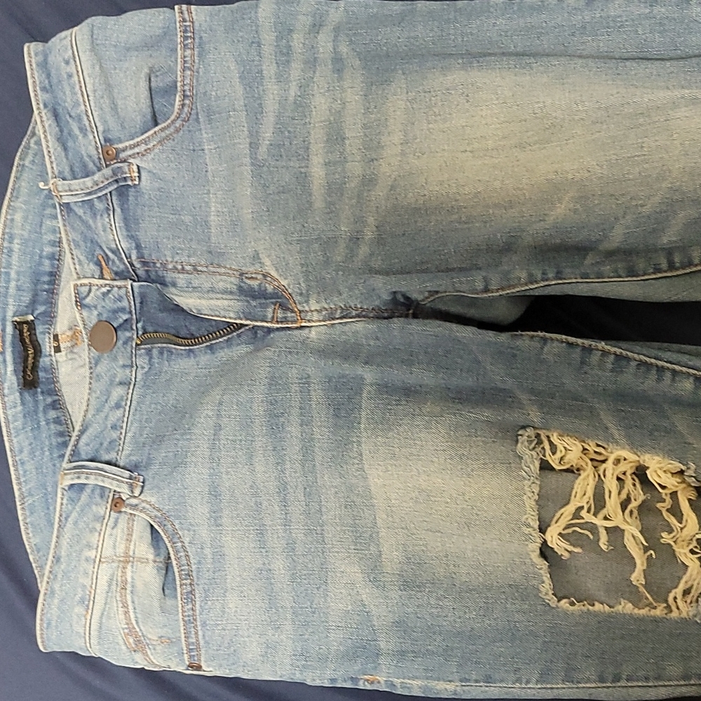 Beautiful distressed jeans
